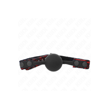 KINK - BOULE SILICONE SCANDALE 4 CM GAG MODÈLE 1 65 x 2 CM - KINK COL…