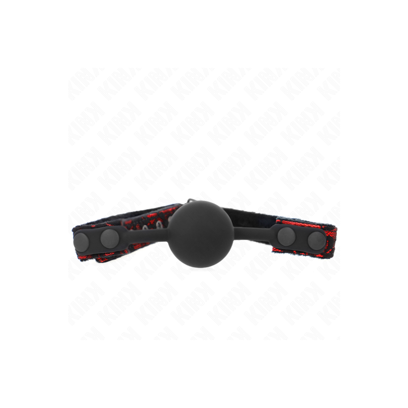 KINK - SCANDAL SILICONE BALL 4 CM GAG MODEL 1 65 x 2 CM - KINK COLLAR…