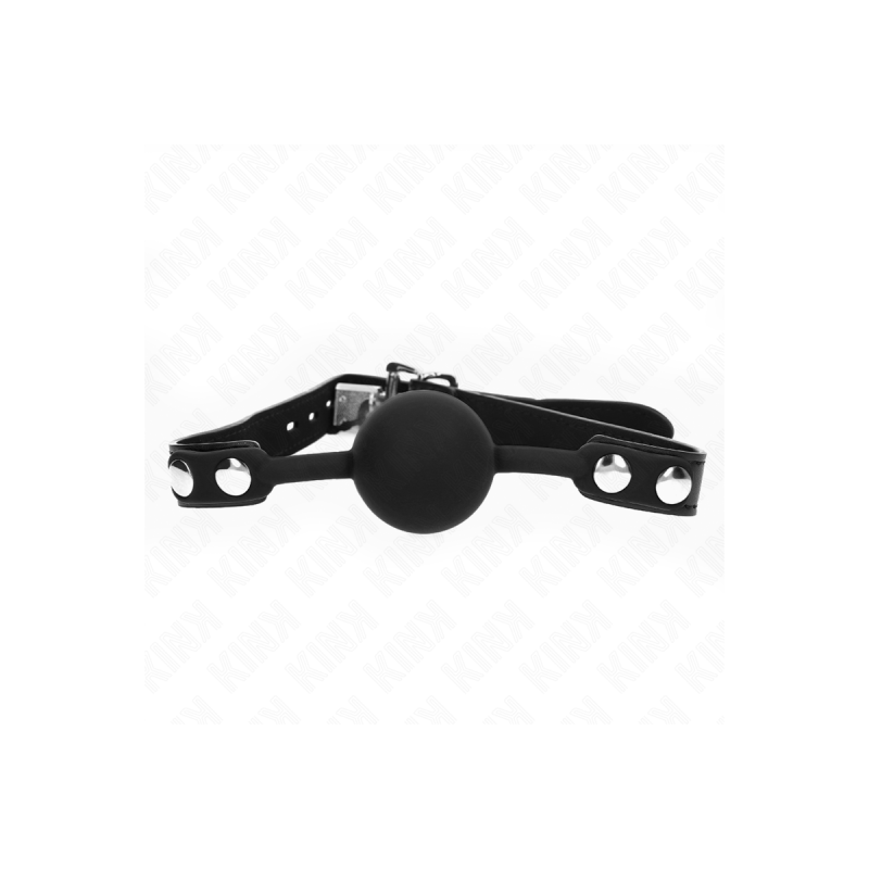 KINK - MODELLO 1 PALLA IN SILICONE 4 CM GAG CON SERRATURA 60 x 2 CM -…