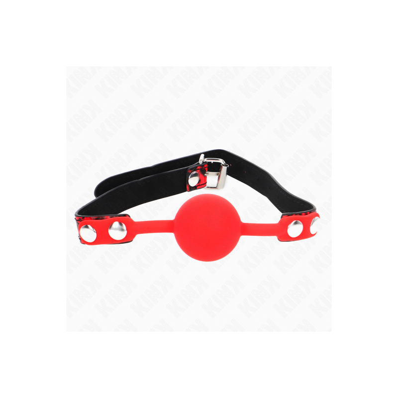 KINK - SILICONE BALL 4 CM GAG MODEL 2 60 x 2 CM - KINK COLLAR & GAG -…