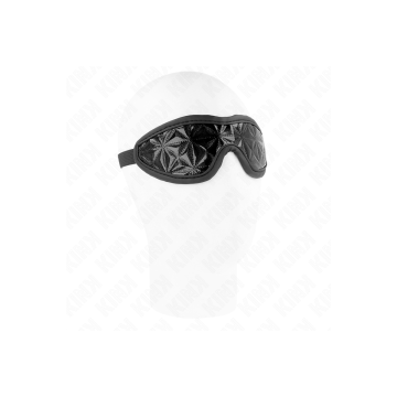 KINK - FASCIA CON MOTIVO A DIAMANTI NERO 20,5 x 6 CM - KINK MASKED AL…
