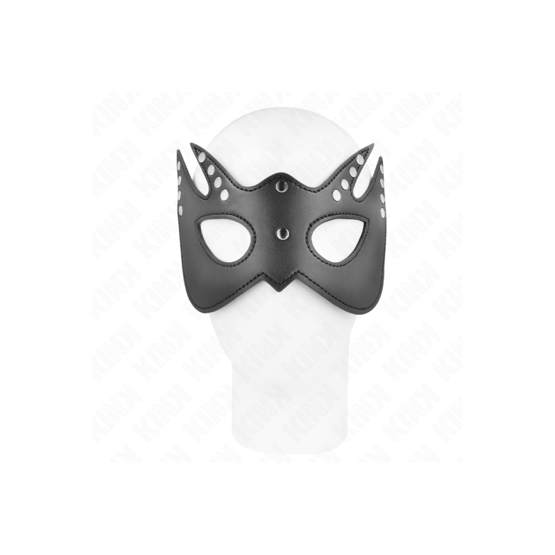 KINK - MASCHERA PIPISTRELLO CON RIVETTI 23 x 15 CM - KINK MASKED ALLU…
