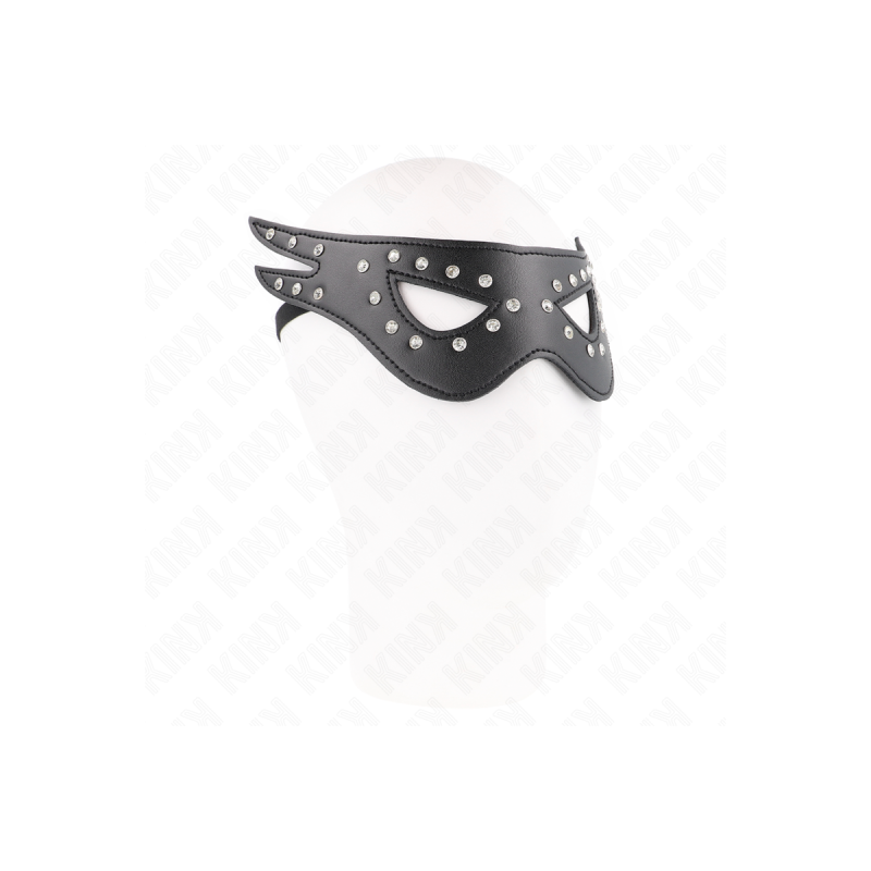 KINK - SEXY KUNSTLEDERMASKE MODELL 2 27 x 13 CM - KINK MASKED ALLURE…