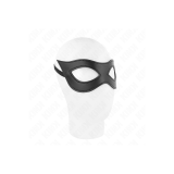 KINK - LEATHERETTE MASK MODEL 2 23 x 7.5 CM - KINK MASKED ALLURE - Bl…