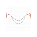 KINK - PINZE PER CAPEzzoli CON 2 CATENE SOTTILI ARGENTO 20/23 CM - KI…