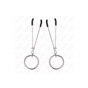 KINK - DÜNNE NIPPELKLEMMEN MIT O-RING 7 CM - KINK NIPPLE GRIP - Sadom…