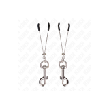 KINK - PINZA PER CAPEzzoli A GANCIO SOTTILE ARGENTO 7 CM - KINK NIPPL…