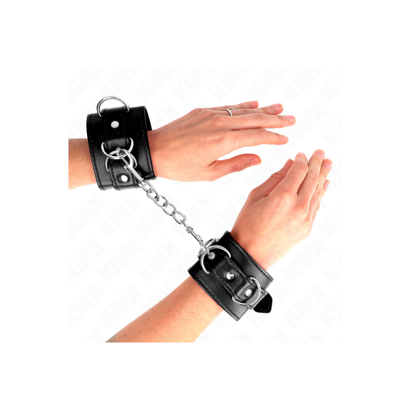 KINK - RESISTENZA DA POLSO CON 3 ANELLI A D REGOLABILE NERO 17,5-25 C…