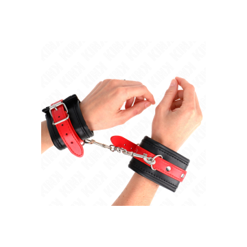 KINK - RESISTENZA DA POLSO NERA CON CINTURA ROSSA REGOLABILE 17-28 CM…