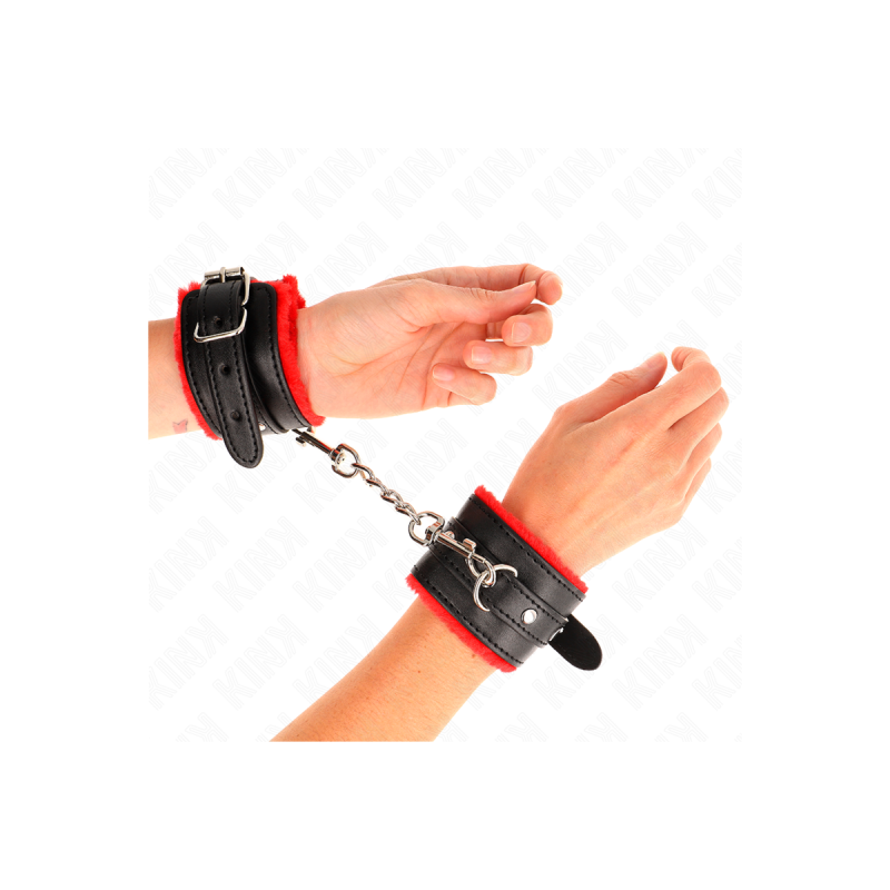 KINK - RESISTENZA DA POLSO PREMIUM FODERATA IN PELLICCIA ROSSO CON CI…
