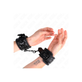 KINK - RESISTENZA DA POLSO CON MOTIVO A DIAMANTI NERO REGOLABILE 17-2…
