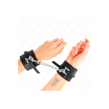 KINK - APPUI-POIGNETS VERROUILLABLES DELUXE NOIR AJUSTABLE 14,5-21 CM…