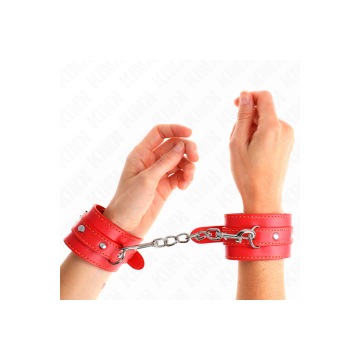 KINK - RESISTENZA DA POLSO SOTTILE ROSSO REGOLABILE 21-33 CM - KINK W…