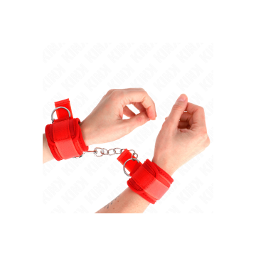 KINK - NEOPRENE WRIST RESTRAINTS RED 42 X 5 CM - KINK WRIST RESTRAINT…