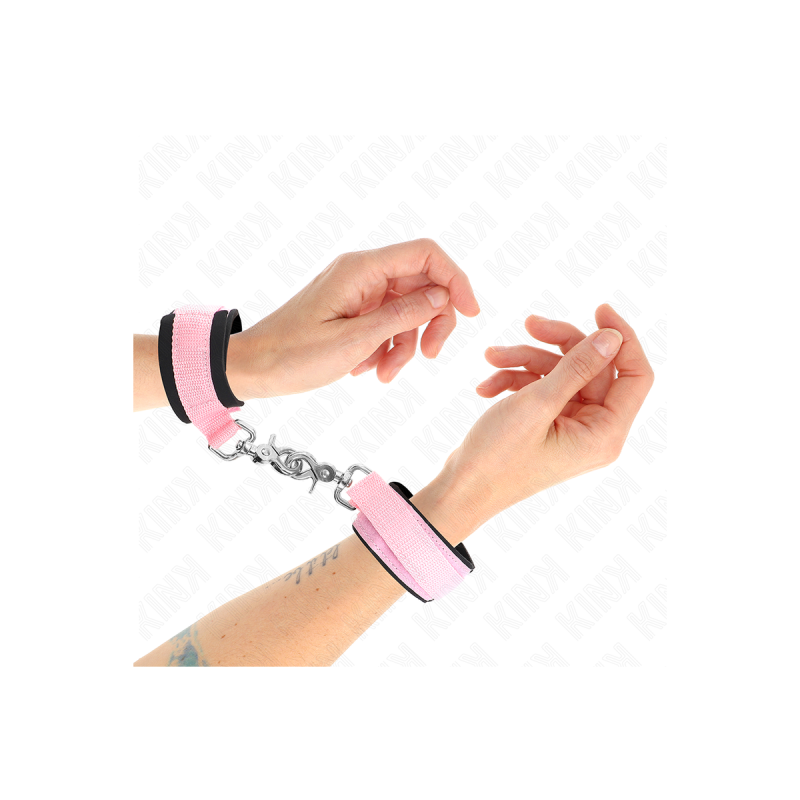 KINK - POGGIPOLSO REGOLABILE IN NEOPRENE ROSA REGOLABILE 22-34 CM - K…