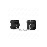 KINK - BEGINNER FUR HAND CUFFS BLACK 30 X 7 CM - KINK WRIST RESTRAINT…