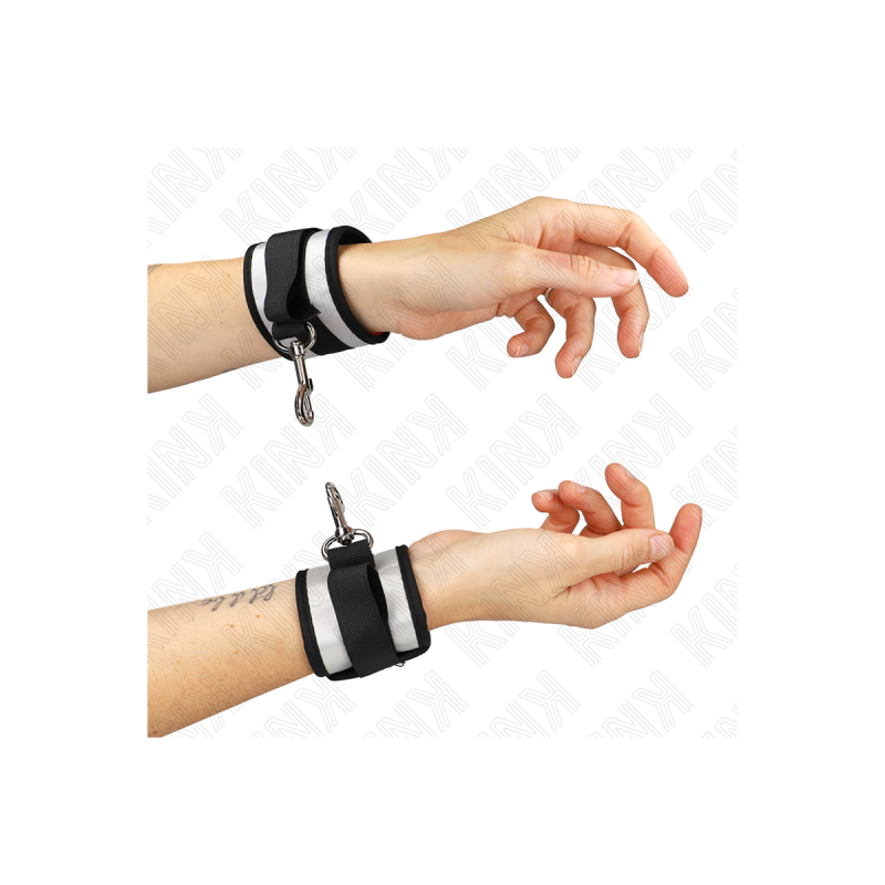 KINK - POIGNETS EN NÉOPRÈNE GRIS 23 X 5 CM - KINK WRIST RESTRAINT - R…