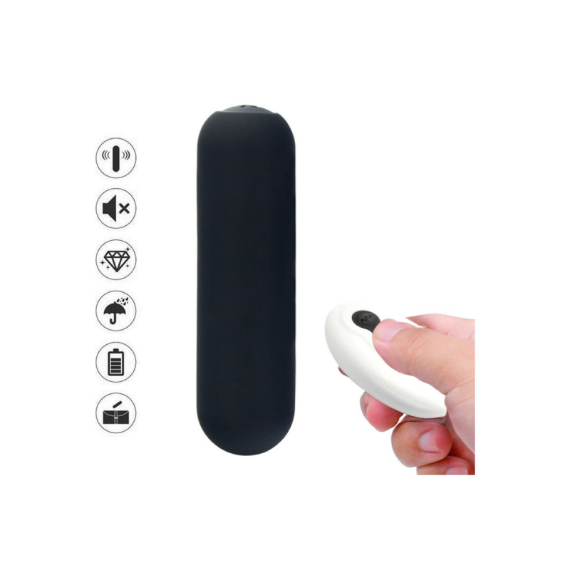 ARMONY - SPLASH JOIE VIBRATEUR BULLET TÉLÉCOMMANDE EN SILICONE 10 VIB…