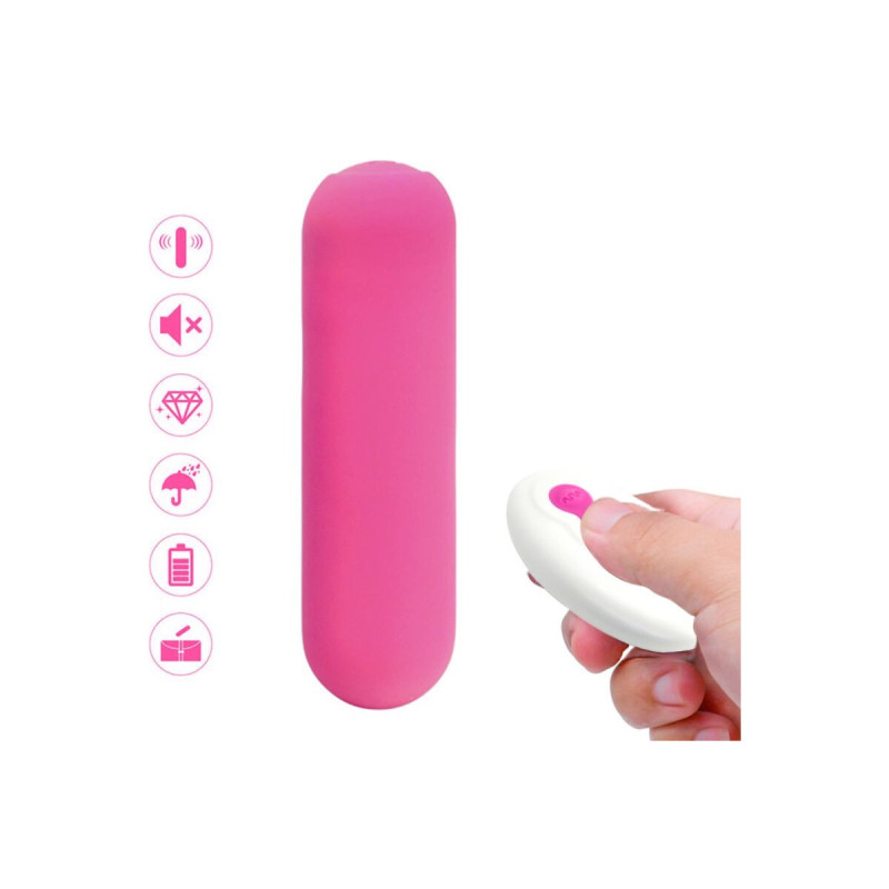ARMONY - SPLASH JOIE VIBRATOR BULLET SILICONE REMOTE CONTROL 10 VIBRA…