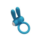 ARMONY - MR BUNNY VIBRATOR RING SILICONE BLACK - ARMONY FOR HIM - Coc…