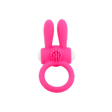 ARMONY - MR BUNNY VIBRATOR RING SILICONE PINK - ARMONY FOR HIM - Cock…