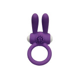 ARMONY - MR BUNNY ANNEAU VIBRATEUR SILICONE VIOLET - ARMONY FOR HIM -…