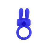 ARMONY - MR BUNNY VIBRATOR RING SILICONE BLUE - ARMONY FOR HIM - Cock…