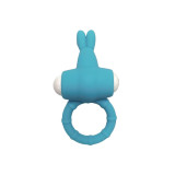 ARMONY - MS BUNNY ANELLO VIBRATORE IN SILICONE VERDE - ARMONY FOR HIM…