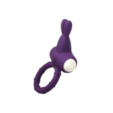 ARMONY - MS BUNNY VIBRATOR RING SILICONE PURPLE - ARMONY FOR HIM - Co…