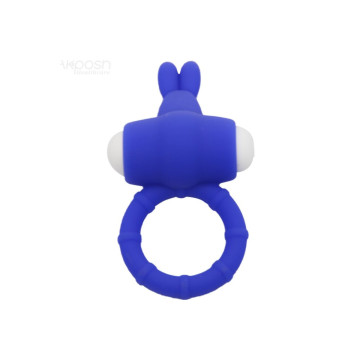 ARMONY - MS BUNNY VIBRATORRING SILIKON BLAU - ARMONY FOR HIM - Cockri…