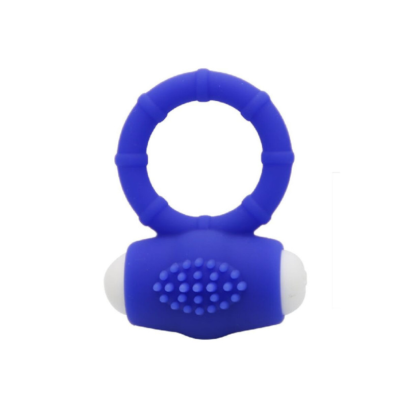ARMONY - POWER O ANNEAU VIBRATEUR SILICONE BLEU - ARMONY FOR HIM - Co…