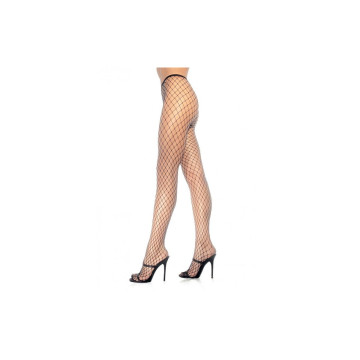 LEG AVENUE - SLIP A RETE CON DIAMANTI NERI - LEG AVENUE HOSIERY - Cal…