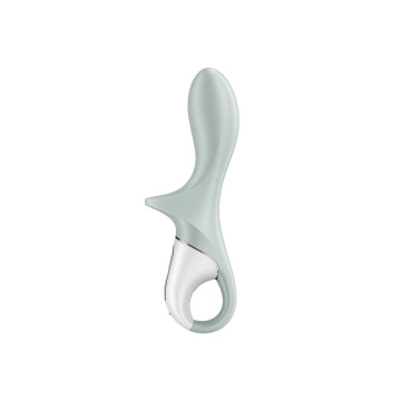 Satisfyer - Air Pump Booty 3 Vibrador Anal Inflable Verde Gris |