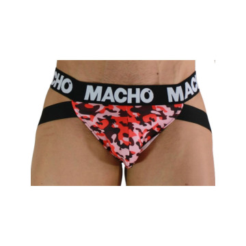 MACHO - MX28MR JOCK MILITAIRE ROUGE L - MACHO UNDERWEAR - /product_mo…