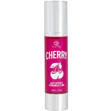 SECRETPLAY - LUBRICANTE EFECTO CALOR CEREZA 50 ML