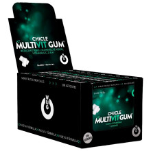 WUG Multivit Gum – DISPLAY 12 X 8 UDS | El chicle funcional que refuerza tus defensas cada día