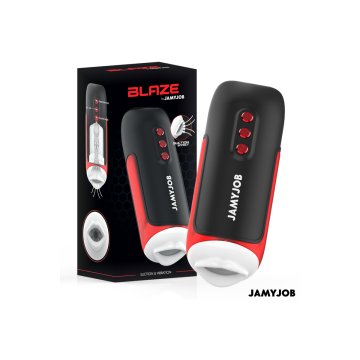 JAMYJOB - BLAZE MASTURBADOR BOCA AUTOMÁTICO 5 MODOS SUCCIONADOR Y VIBRACIÓN